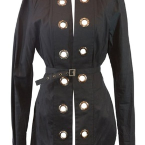 Dirk Bikkembergs Jackets & Blazers - Vintage Black blouse With Buttons